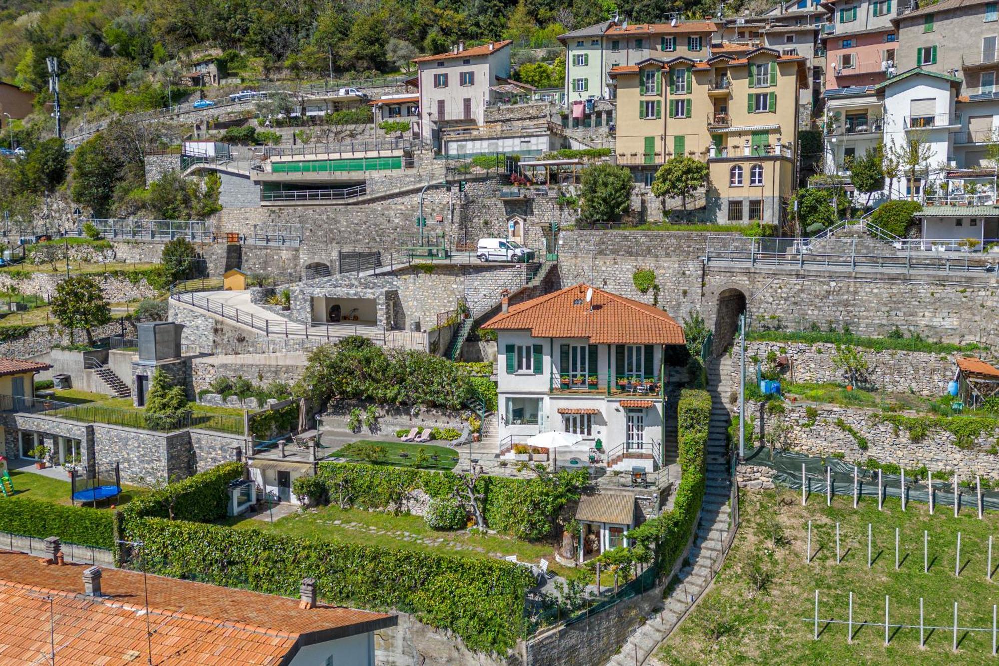 Casa Bambu - Splendida Vista Lago E Posto Auto Laglio Exteriér fotografie