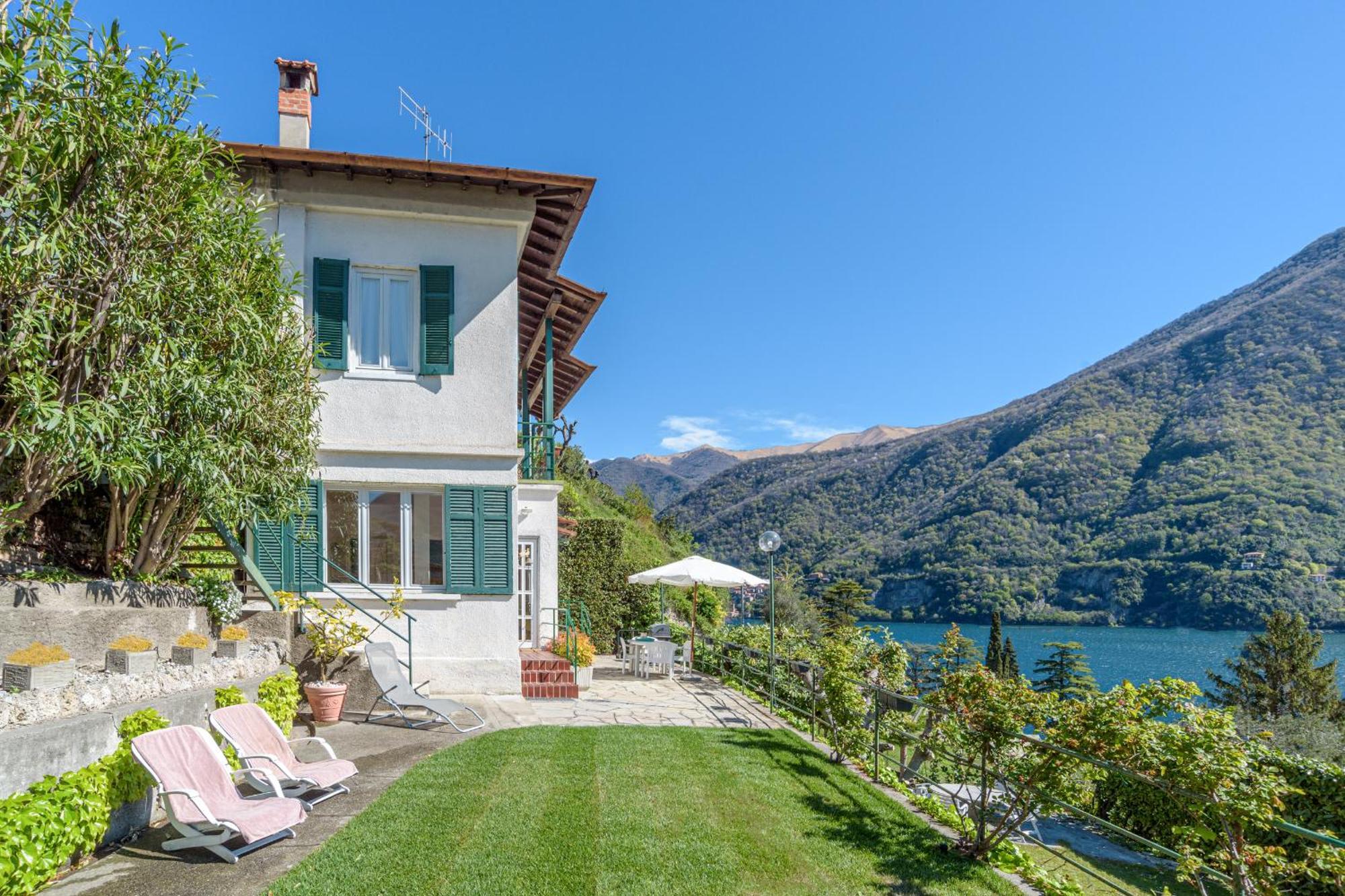 Casa Bambu - Splendida Vista Lago E Posto Auto Laglio Exteriér fotografie