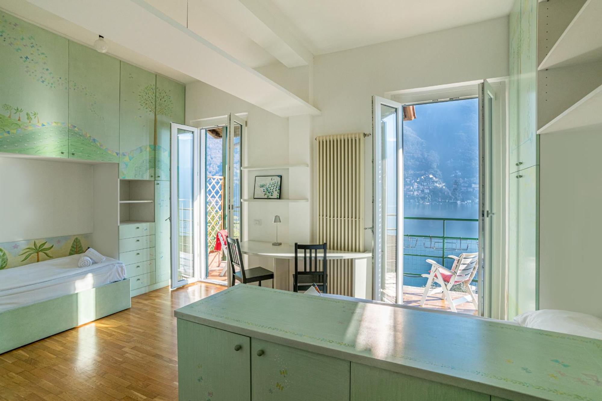 Casa Bambu - Splendida Vista Lago E Posto Auto Laglio Exteriér fotografie